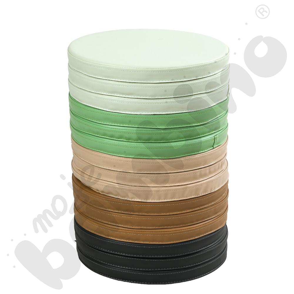 Poduszki okrągłe - kolory ziemi, 15 szt. 