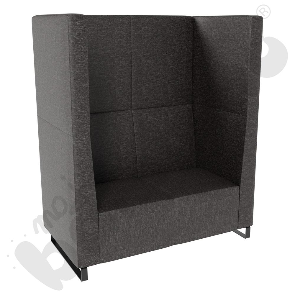 Sofa Universum 2-os. wys. 163 cm, 2 boki wysokie, tkanina RO34