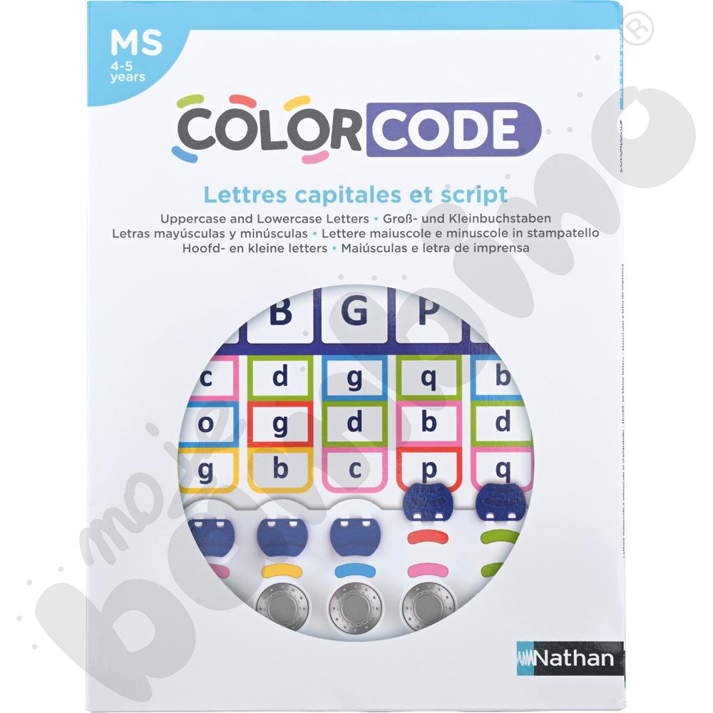 Colorcode - karty zadań – wielkie i małe litery