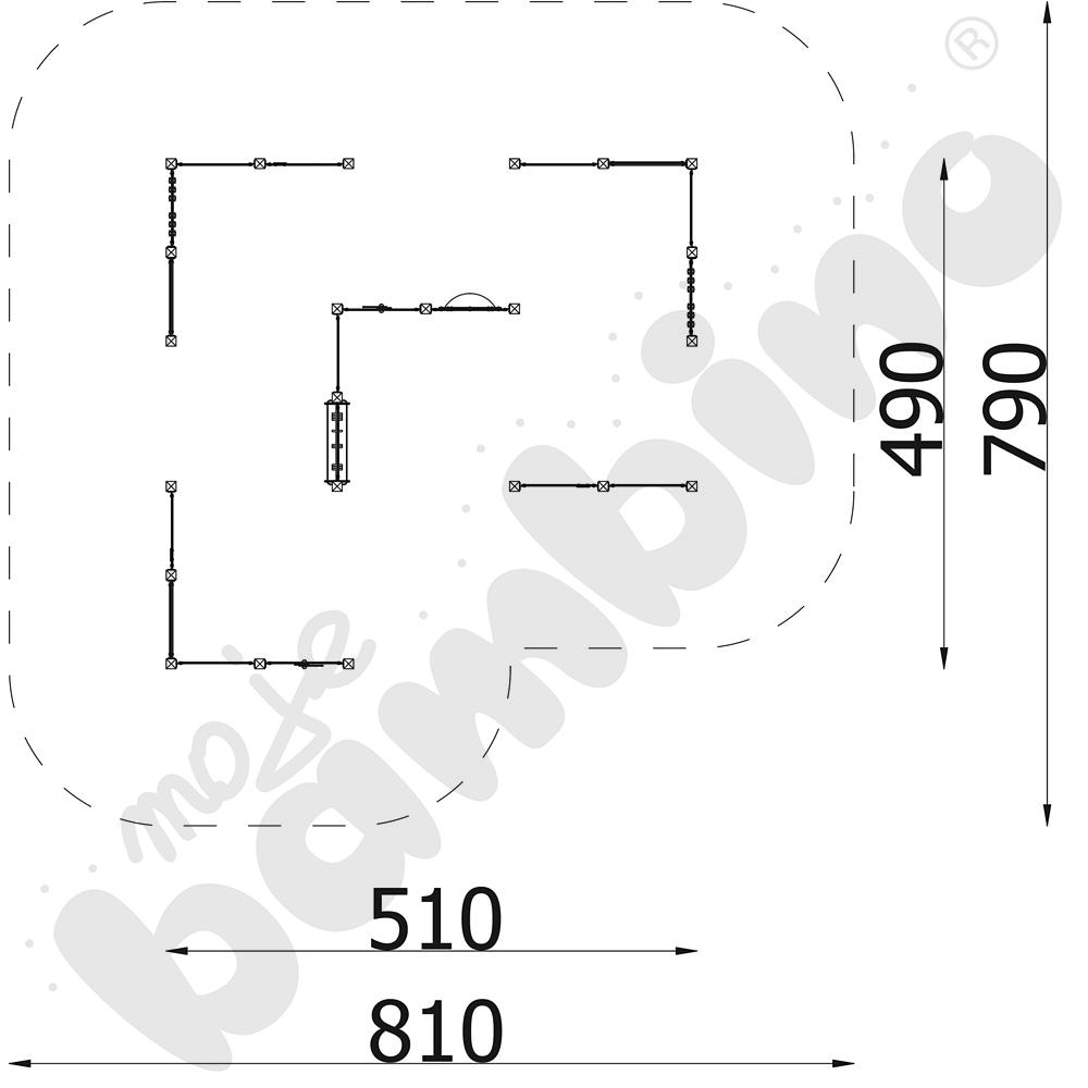 Quadro Simple - labirynt