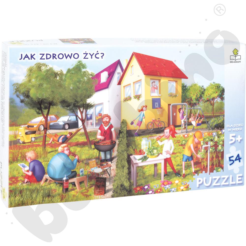 Puzzle Jak zdrowo żyć?