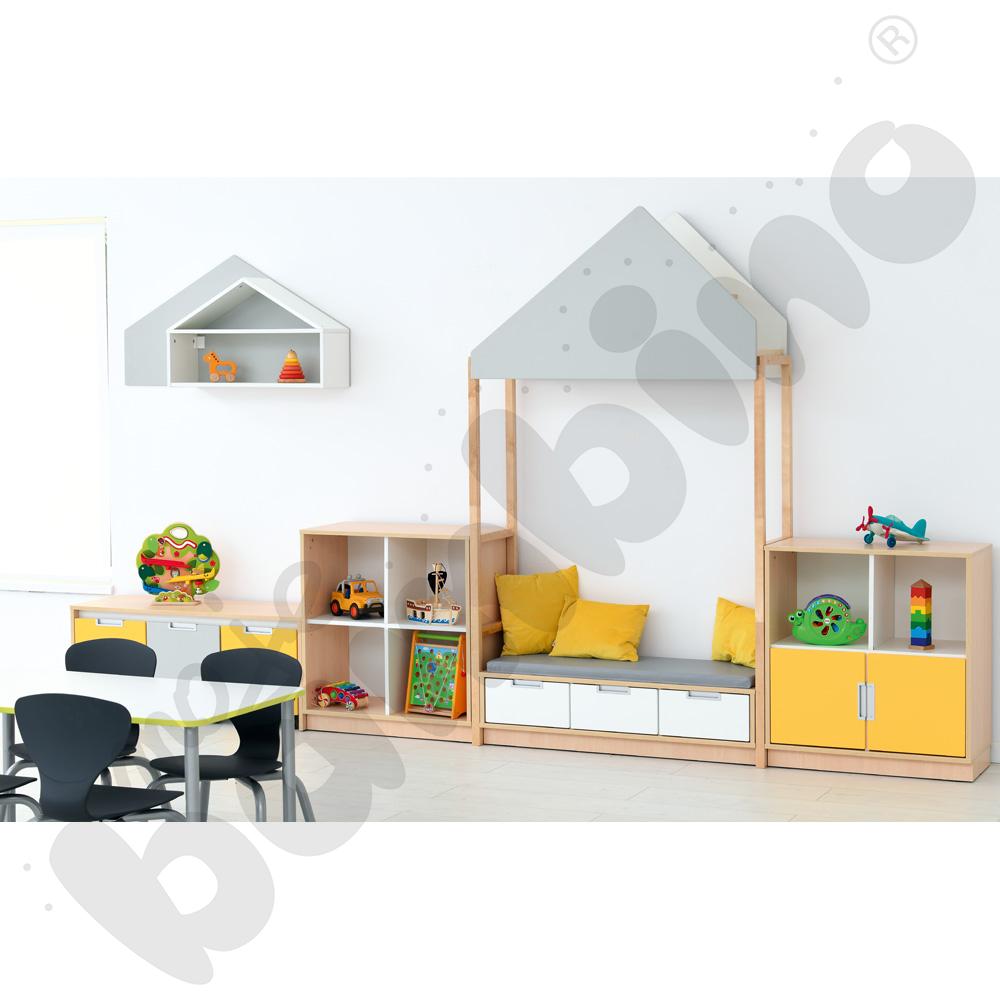 Quadro - zestaw 175, 90 st., skrzynia klon jasny