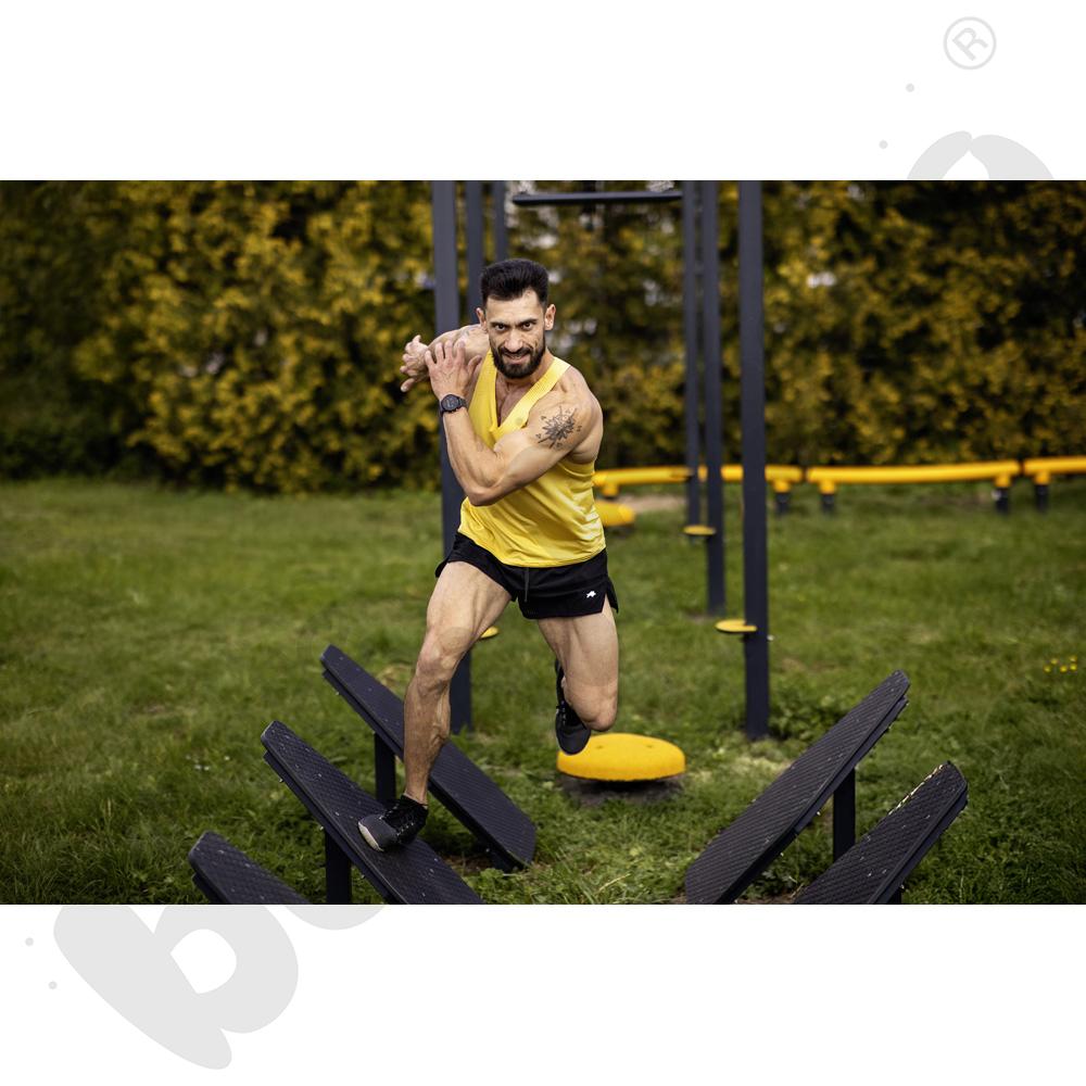 NinjaWorkout Master - Pochyłe platformy