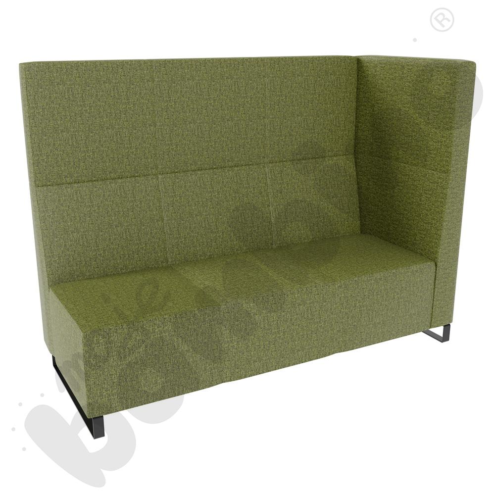 Sofa Universum 3-os. wys. 133 cm, bok średni prawy, tkanina RO30
