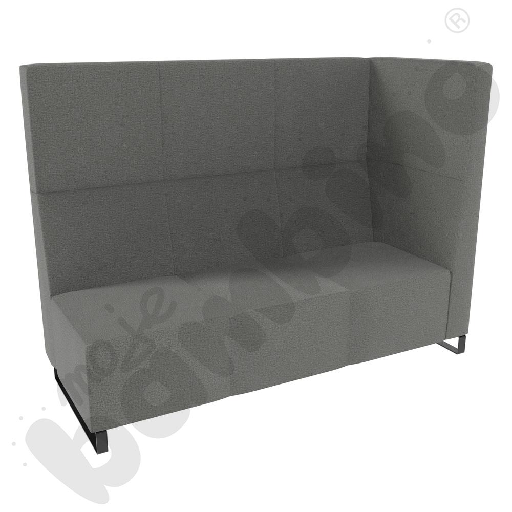 Sofa Universum 3-os. wys. 133 cm, bok średni prawy, tkanina KG22