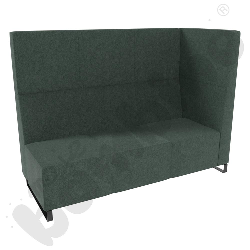 Sofa Universum 3-os. wys. 133 cm, bok średni prawy, tkanina KG01