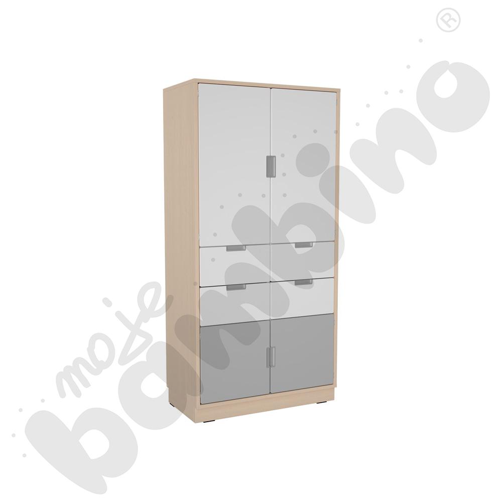 Quadro - zestaw 238, skrzynia klon jasny