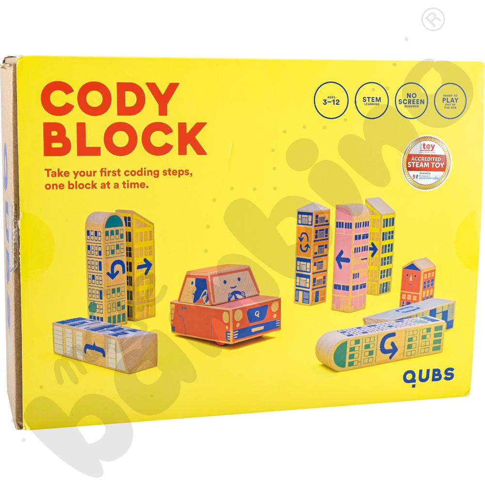 Cody Block - drewniane klocki do nauki kodowania