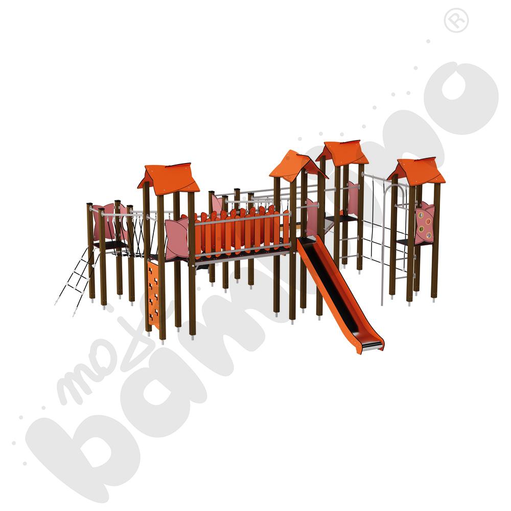 Zestaw Urbi 11, słupy drewniane A