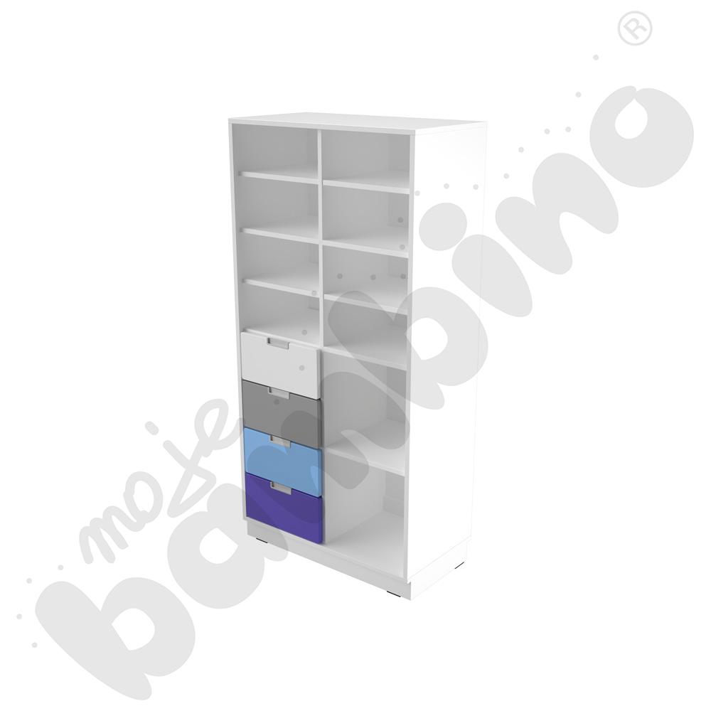 Quadro - zestaw 213, biała skrzynia