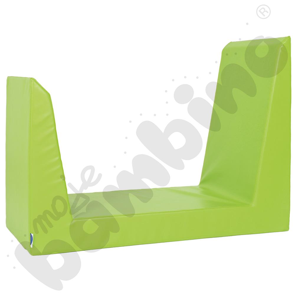Materac-siedzisko zielone