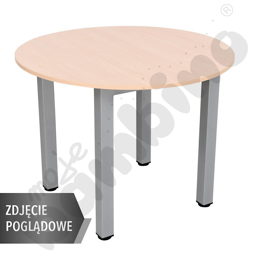 Stół kawowy Grande wys. 76 cm - biały