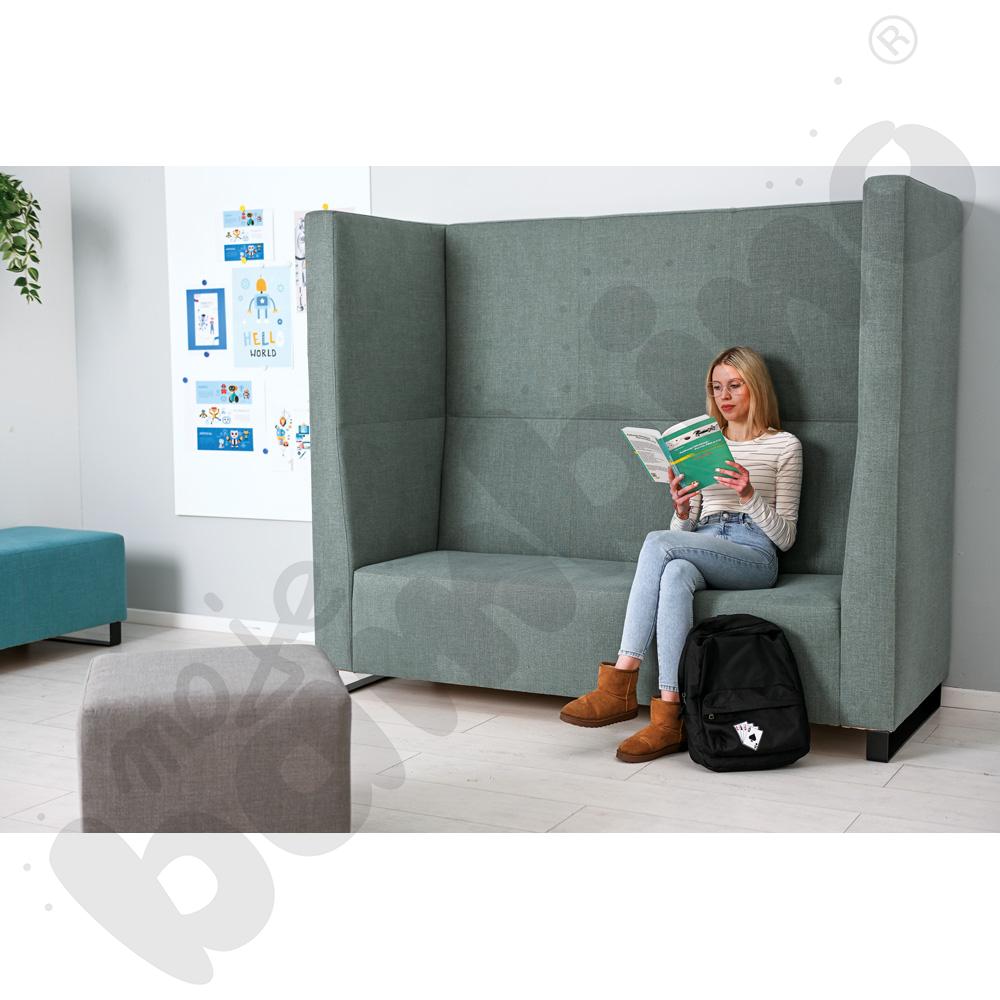 Sofa Universum 3-os. wys. 163 cm, 2 boki wysokie, tkanina KG01