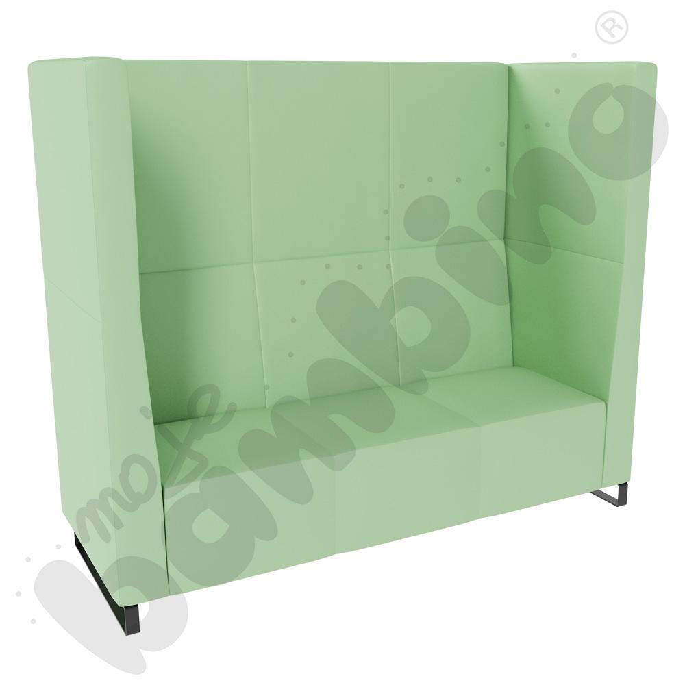 Sofa Universum 3-os. wys. 163 cm, 2 boki wysokie, tkanina MT15