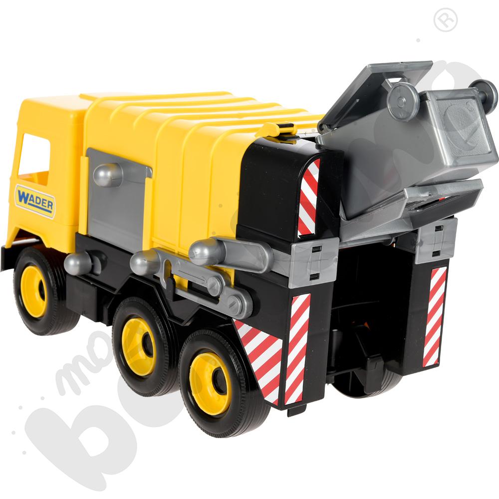 Middle Truck - śmieciarka Kacpra - żółta