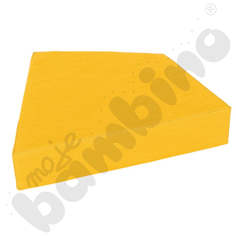 Materac Quadro 2 żółty, wys. 15 cm
