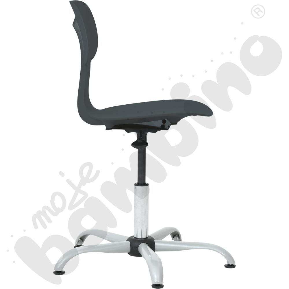 Krzesło Ergo obrotowe szare