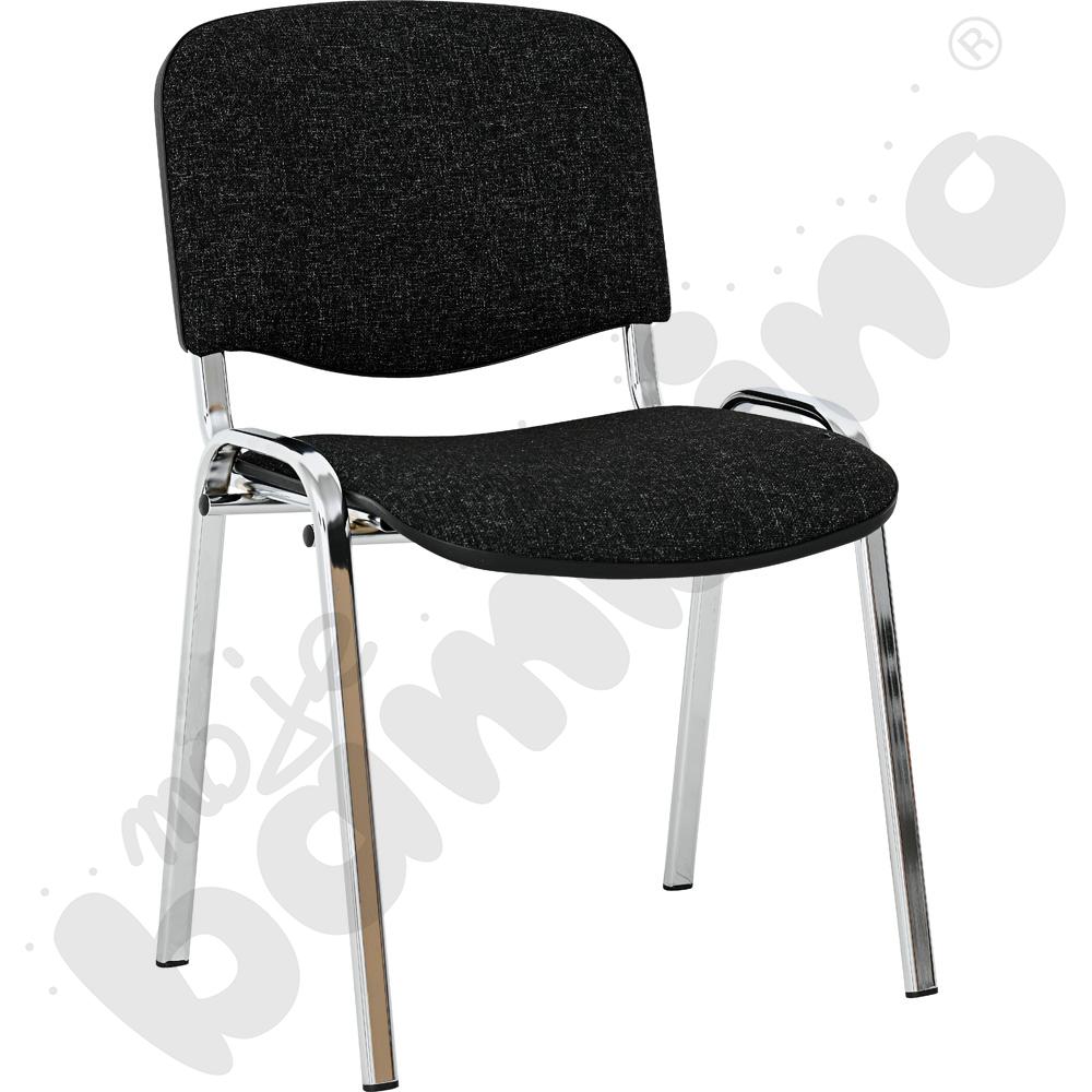 Krzesło konferencyjne ISO Chrom szare