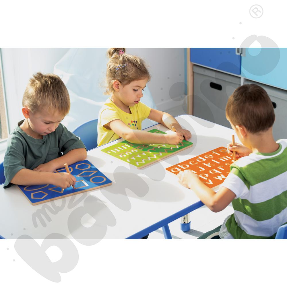 Tabliczka grafomotoryczna - wzory