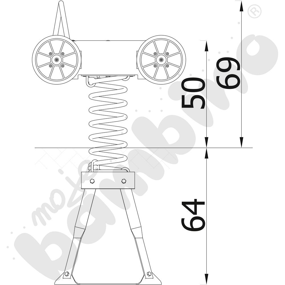 Robinio - auto na podstawie metalowej