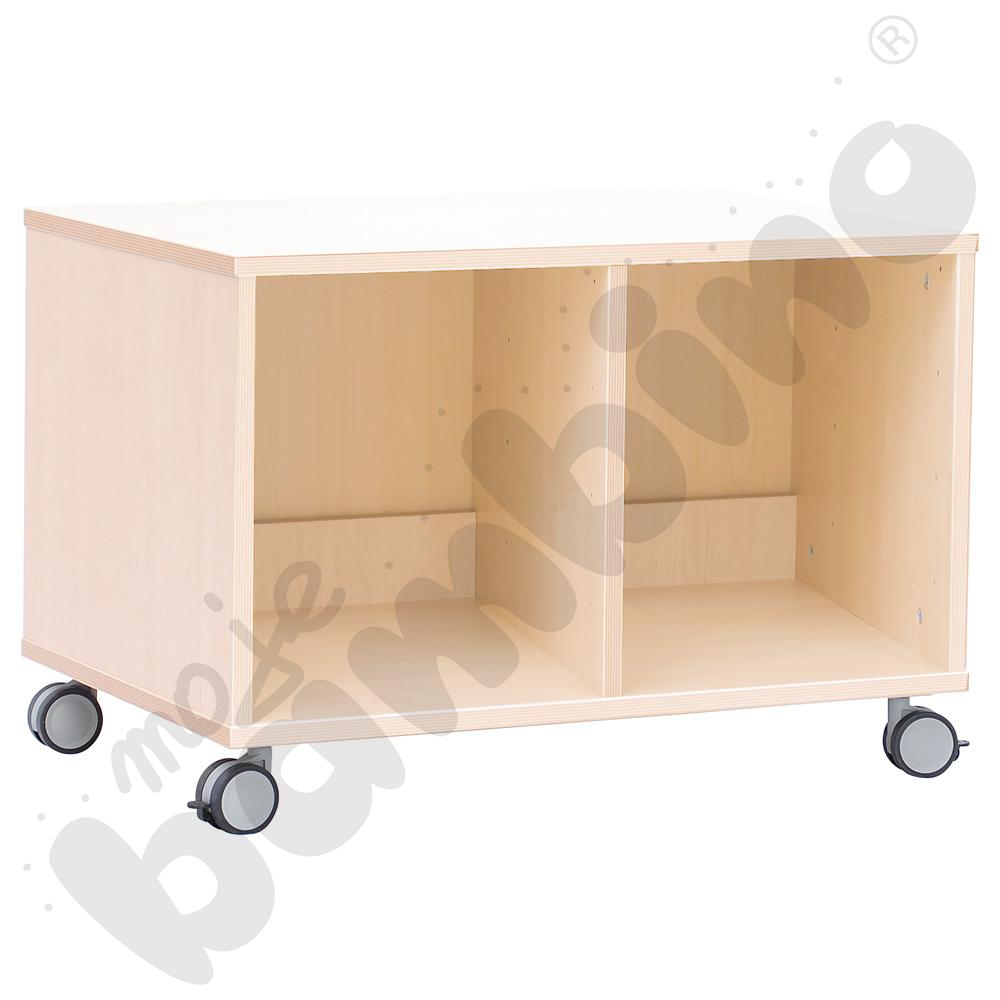 Szafka Flexi M na plastikowe pojemniki na kółkach