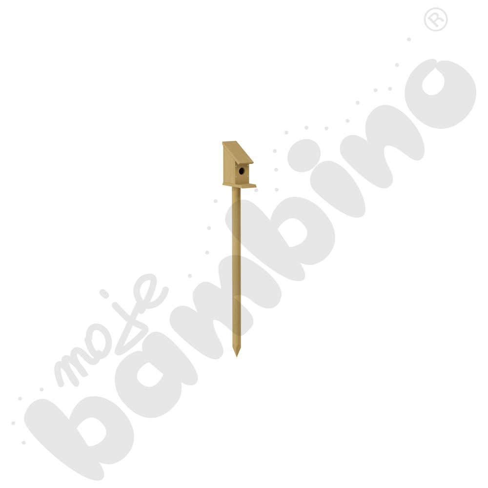 Domek dla ptaków stojący Terra