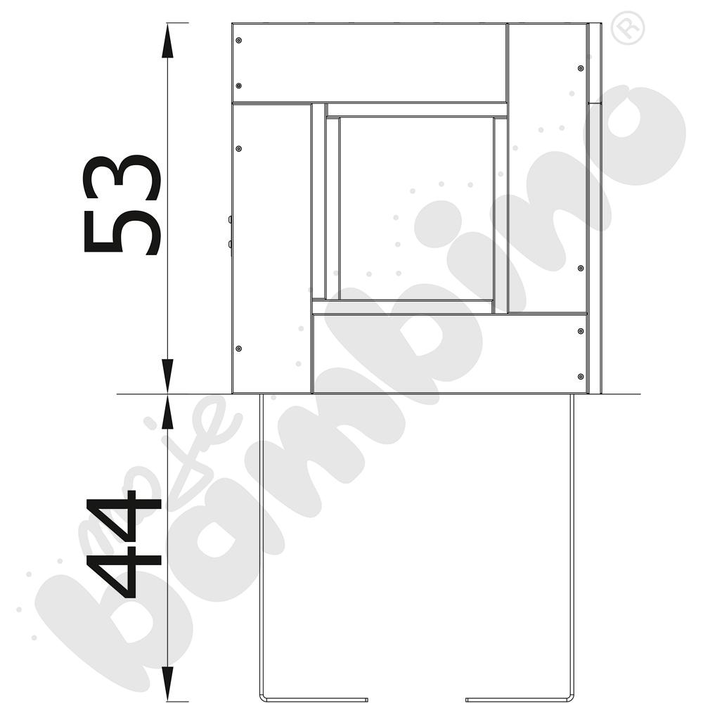 Kostka mała Terra z kotwami