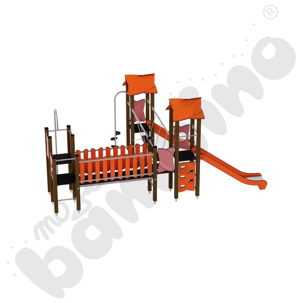 Zestaw Urbi 8, słupy drewniane A