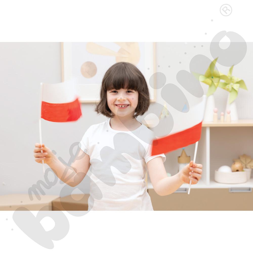 Białe chorągiewki