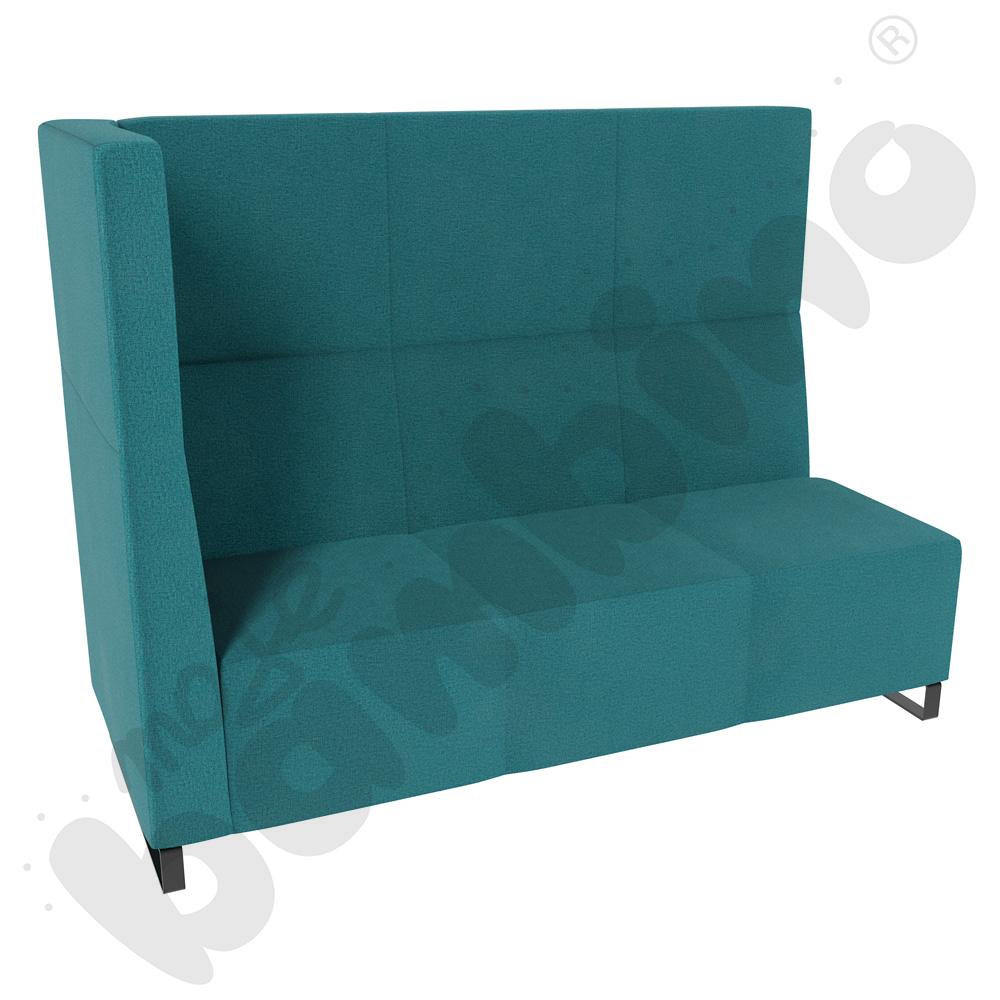 Sofa Universum 3-os. wys. 133 cm, bok średni lewy, tkanina KG08