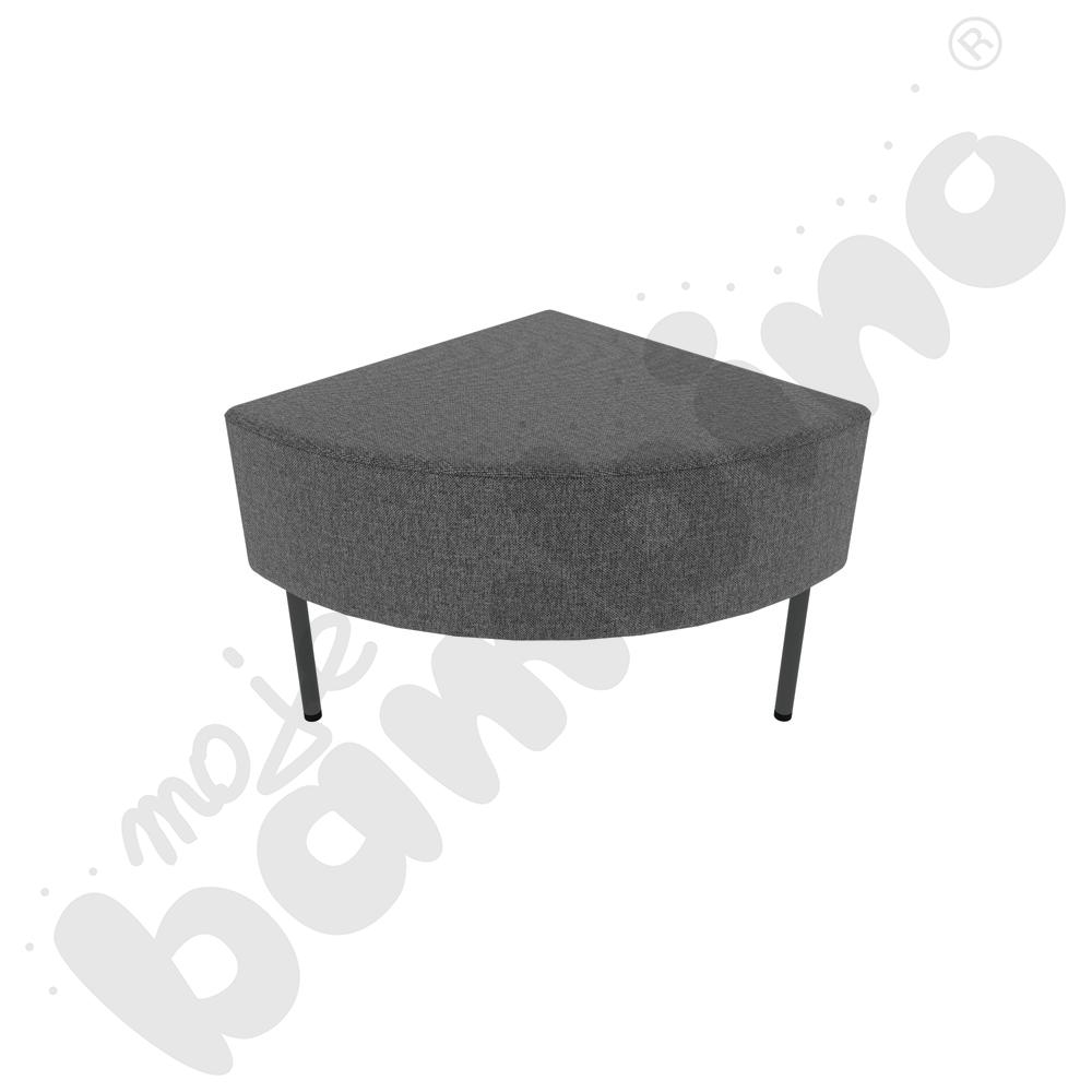 Narożnik Versa 50x50 cm z filcowymi stopkami, stelaż antracytowy, tkanina RO39