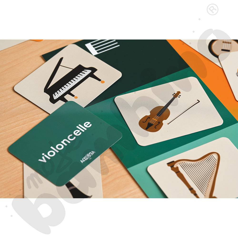 LOGI miniBot - instrumenty - w języku francuskim