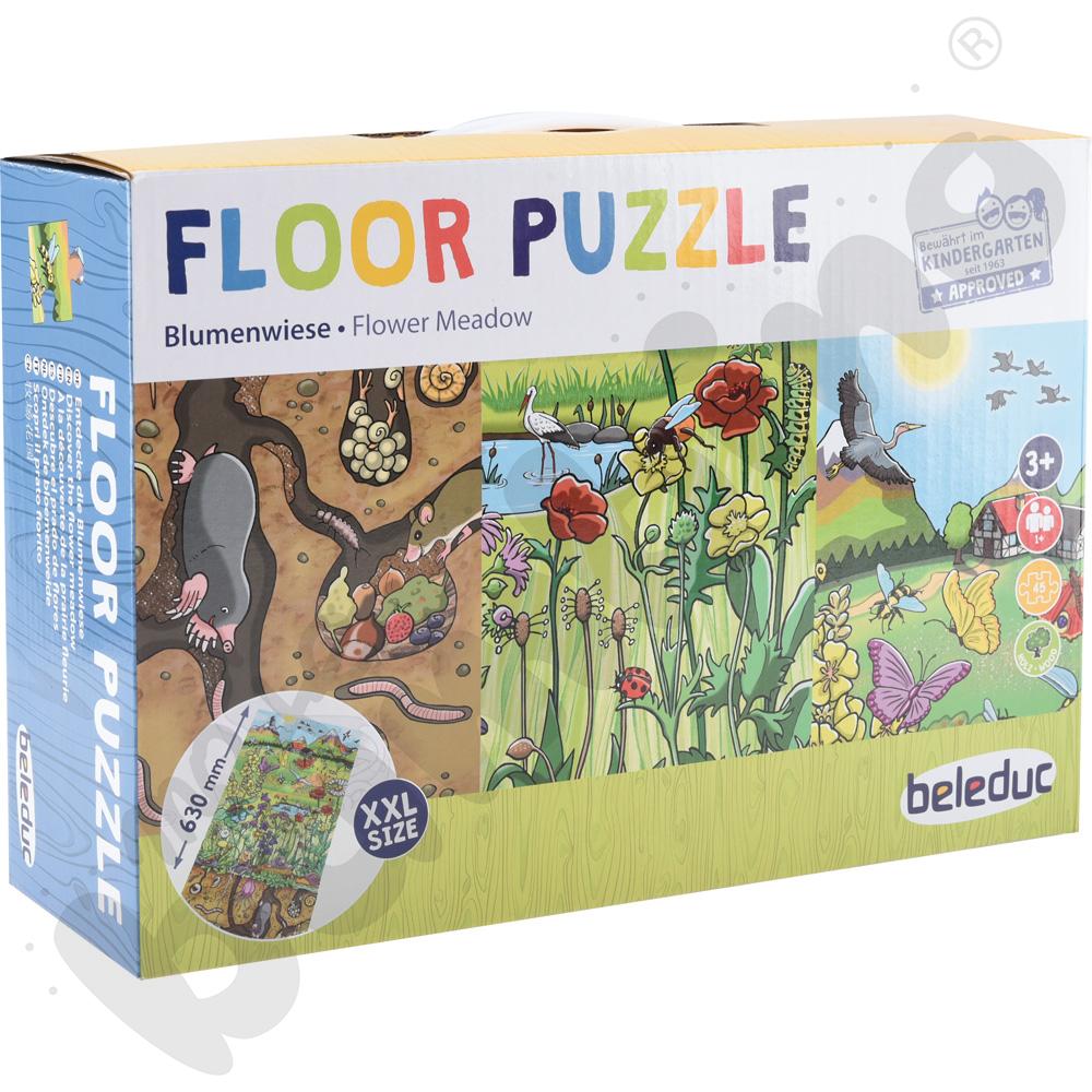 Puzzle podłogowe Łąka kwietna