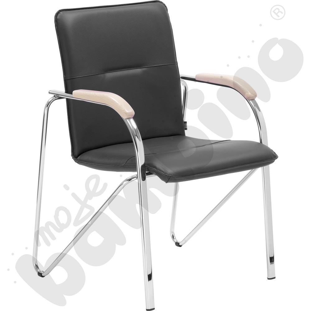 Krzesło Samba 4L czarne