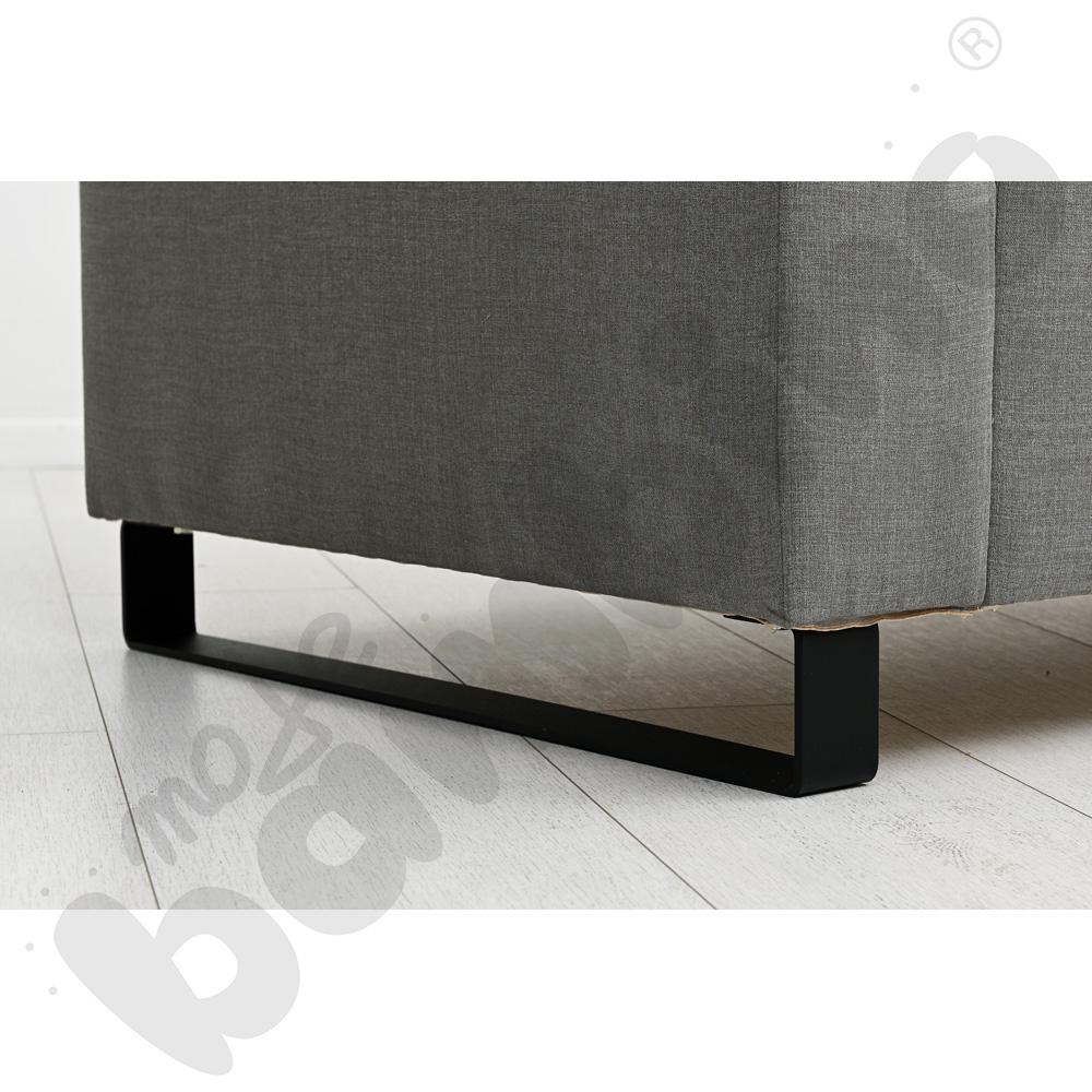 Sofa Universum 2-os. wys. 82 cm, 2 boki niskie, tkanina KG22