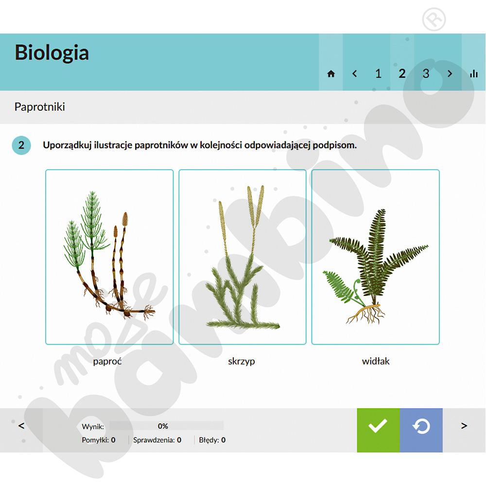 EduPaka - interaktywne zadania i ćwiczenia przedmiotowe - BIOLOGIA KL. 5-8