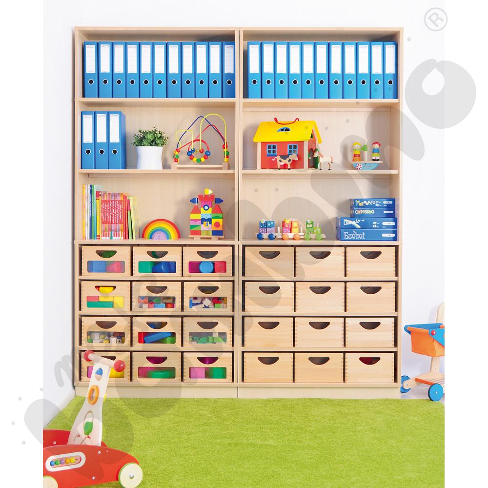 Nadstawka Flexi D, szer. 89 cm, brzoza Nadstawka Flexi D, szer. 89 cm, brzoza