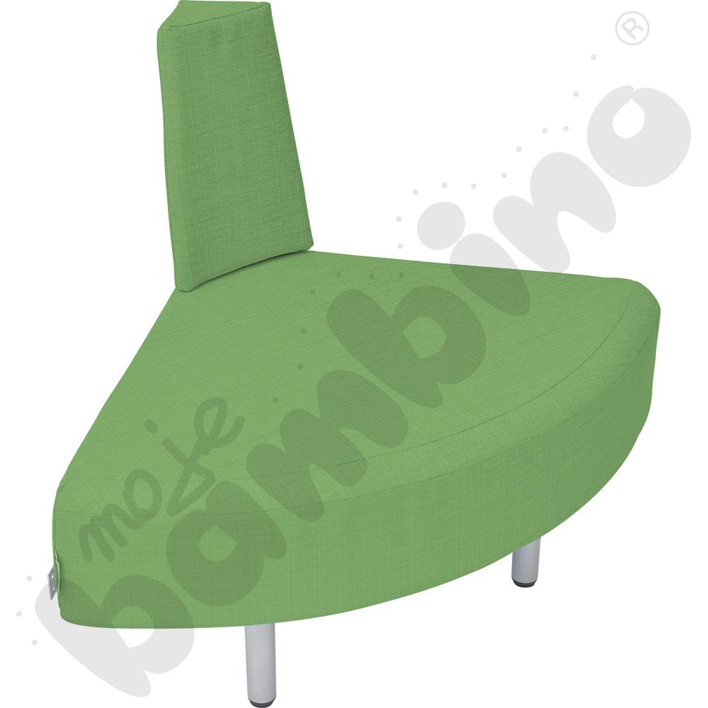 Fotel narożny Inflamea 1 - zielony