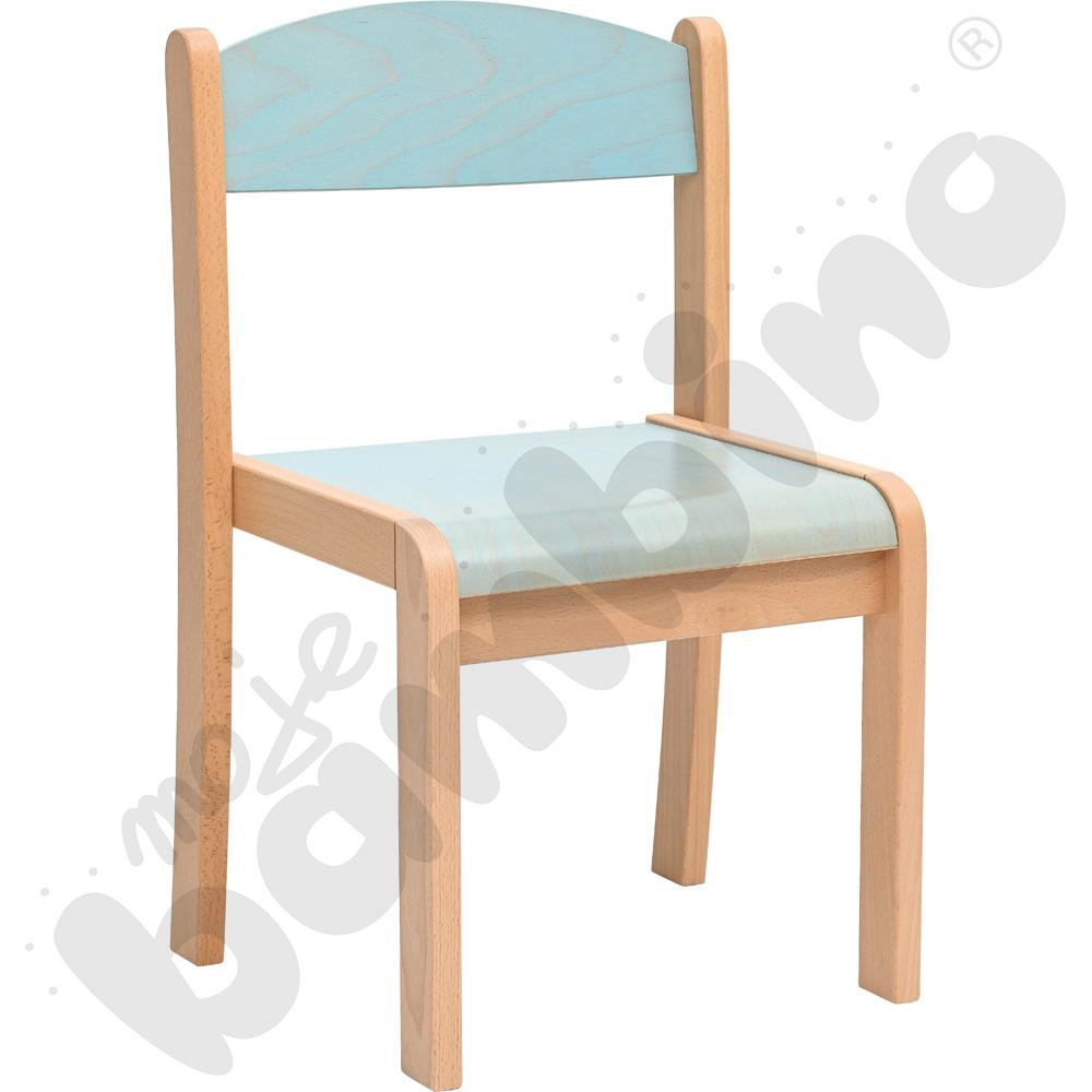 Krzesło Filipek PASTEL błękitne, rozm. 3