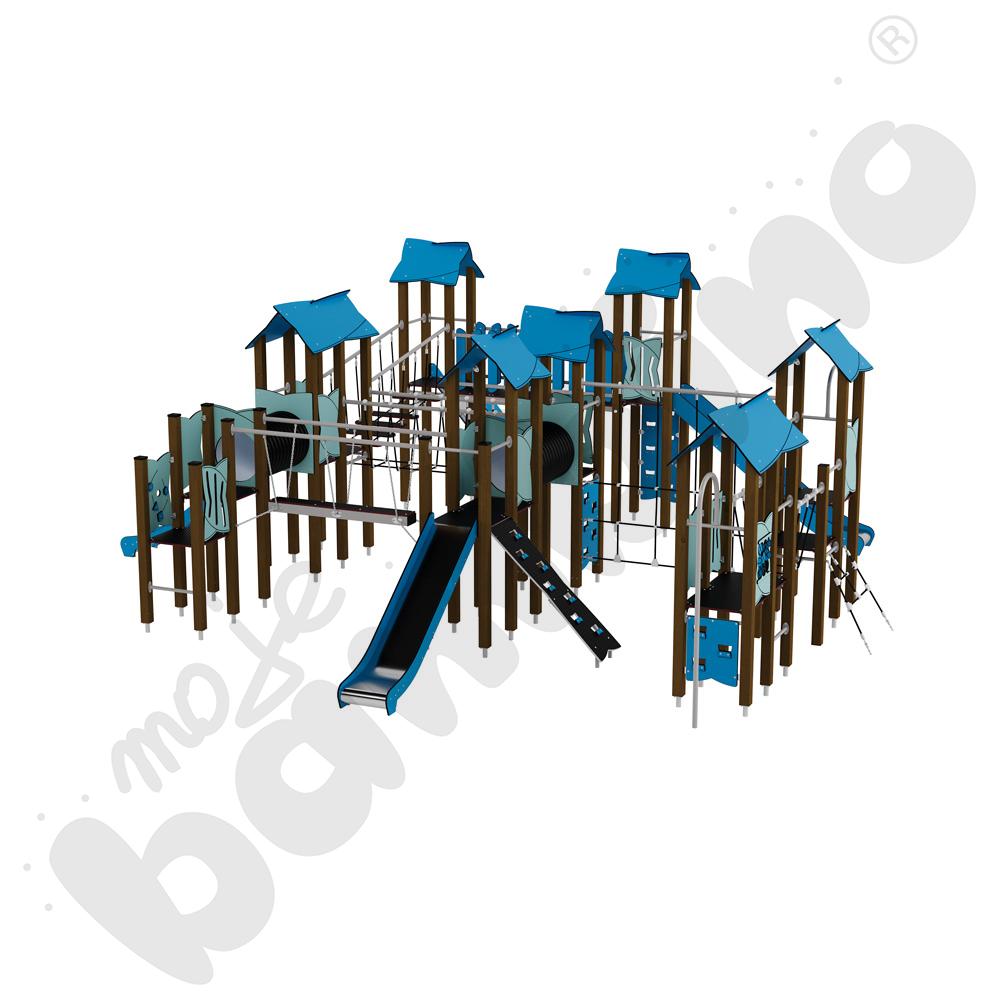 Zestaw Urbi 12, słupy drewniane B