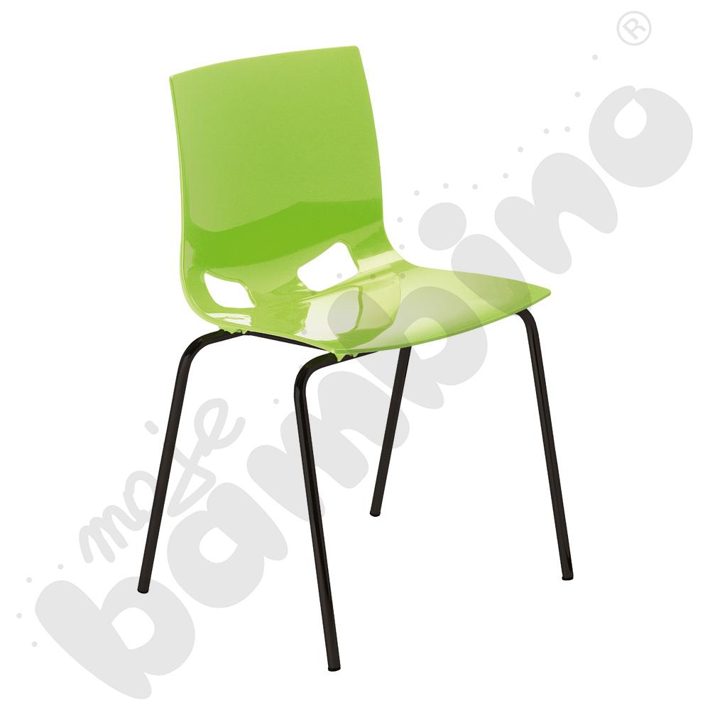 Krzesło Fondo limonkowe