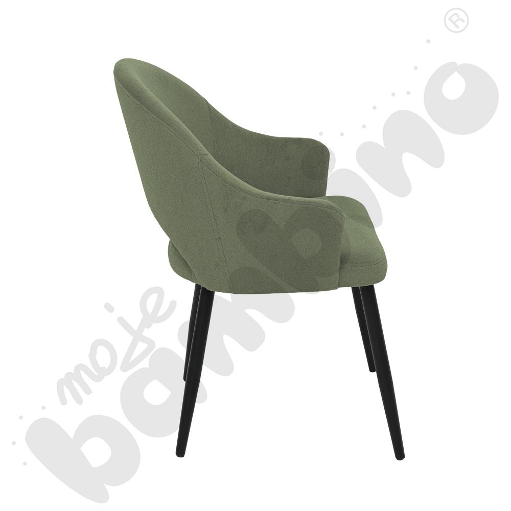 Krzesło Aria ciemnooliwkowe