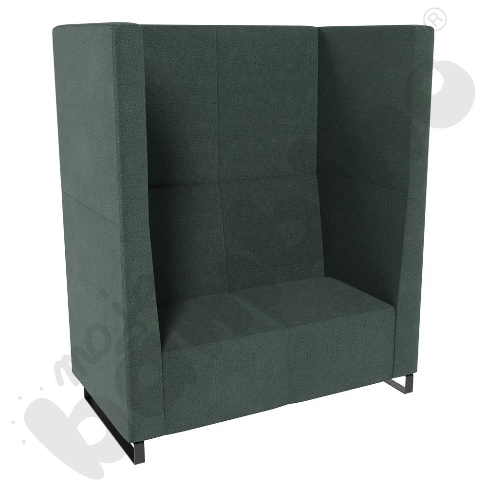 Sofa Universum 2-os. wys. 163 cm, 2 boki wysokie, tkanina KG01