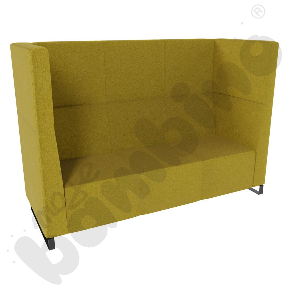 Sofa Universum 3-os. wys. 133 cm, 2 boki średnie, tkanina KG13