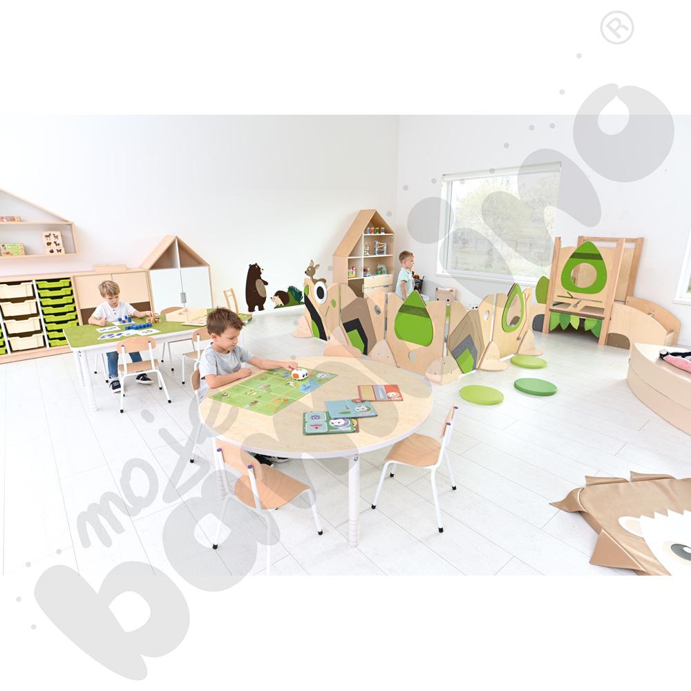 Cichy blat Plus okrągły, 120 - beżowy Cichy blat Plus okrągły, 120 - beżowy