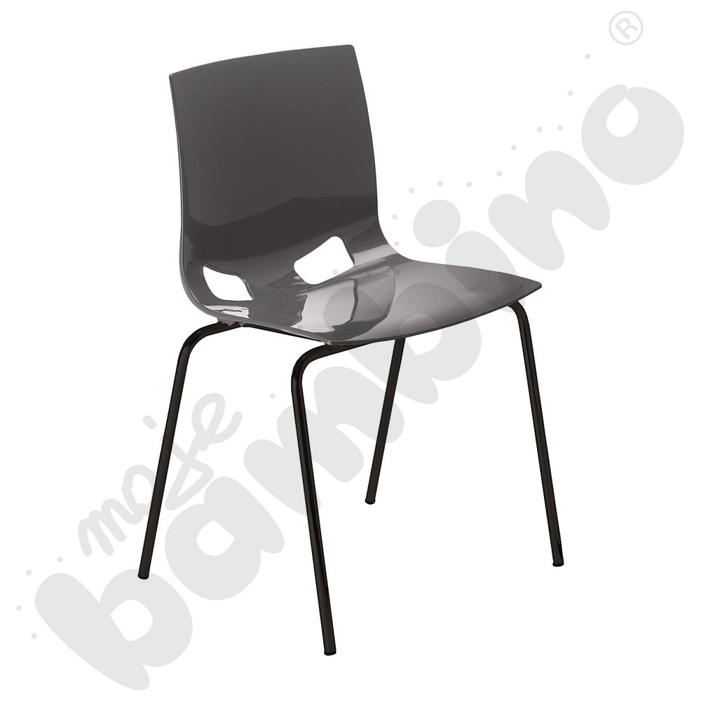 Krzesło Fondo antracytowe