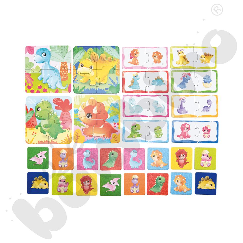 Dinoland - gry edukacyjne 3 w 1