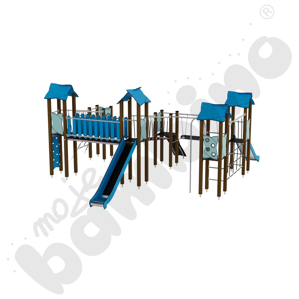 Zestaw Urbi 11, słupy drewniane B