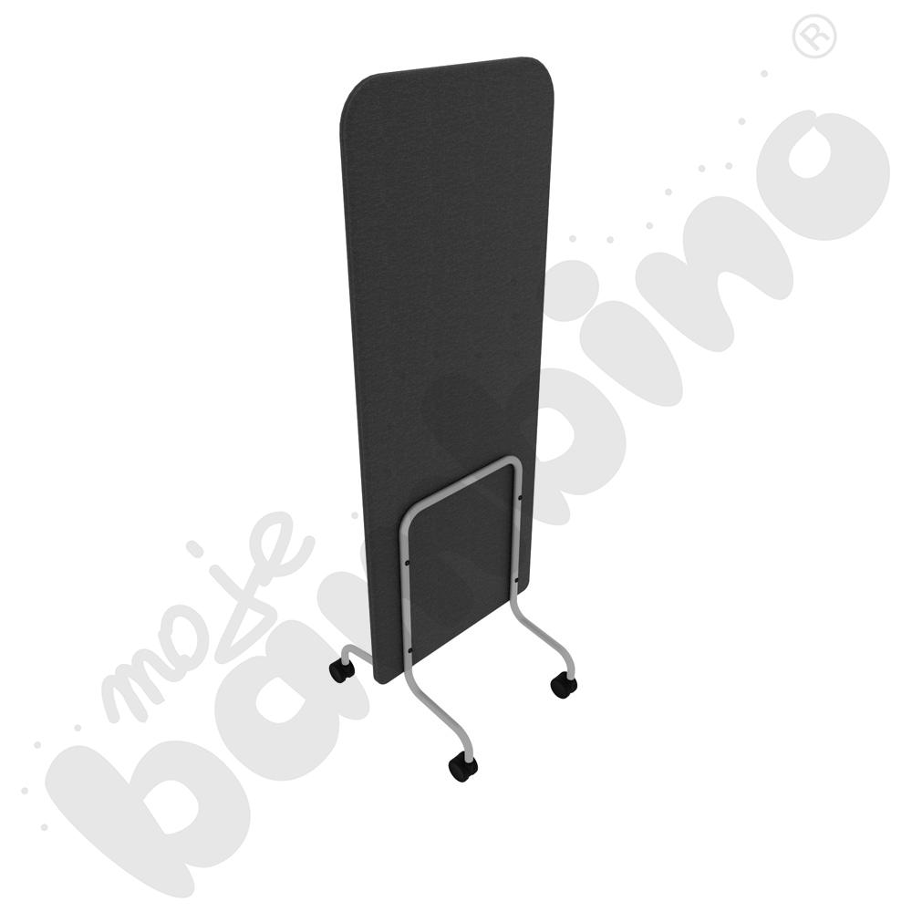 Parawan Versa 60x170 cm z kółkami na twardą powierzchnię, stelaż jasnoszary, tkanina RO42 Parawan Versa 60x170 cm z kółkami na twardą powierzchnię, stelaż jasnoszary, tkanina RO42