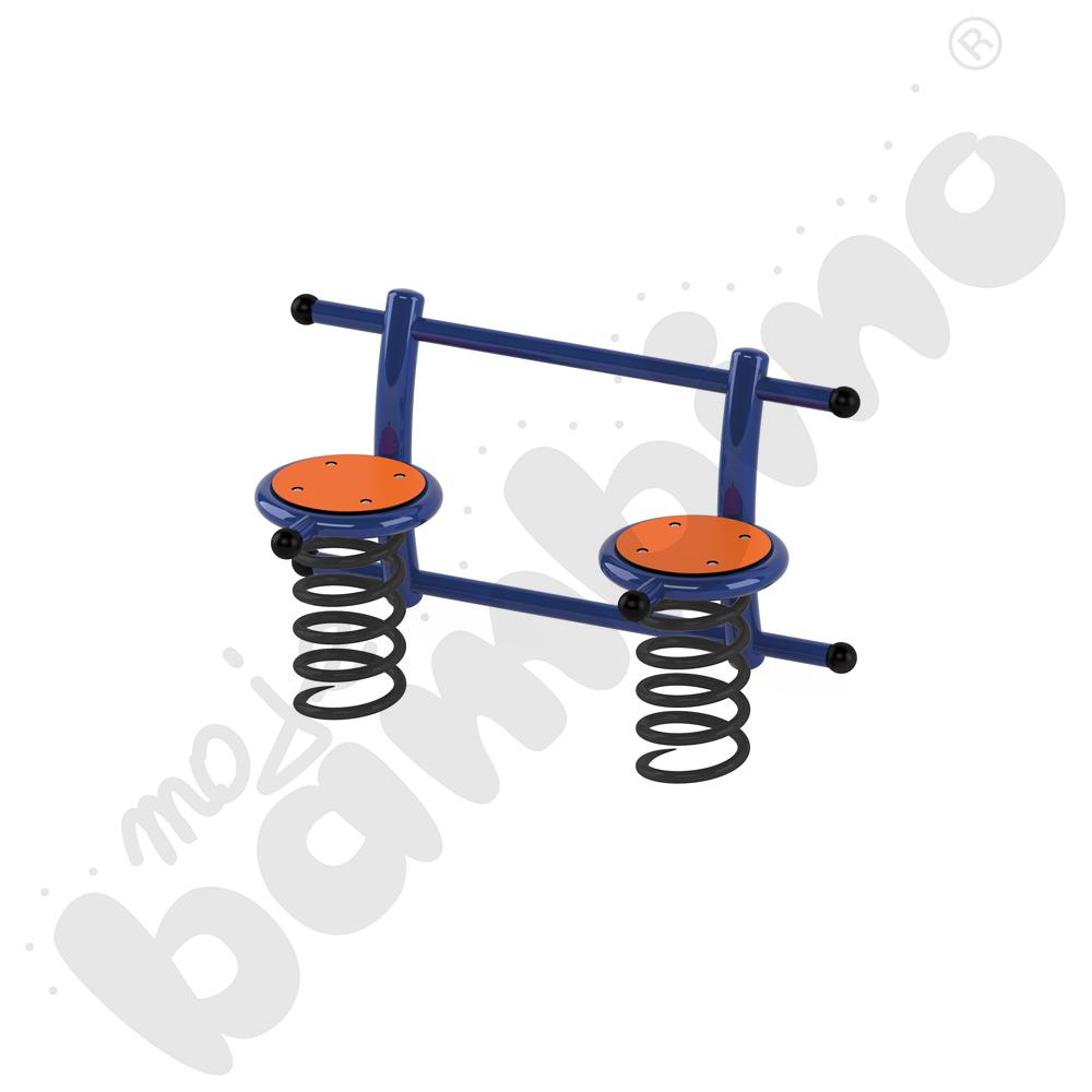 Action4Kids - podwójny bujak na podstawie metalowej